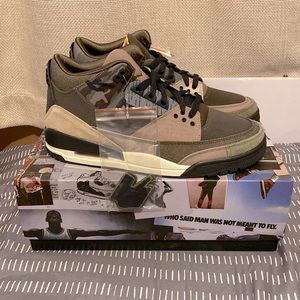 Brand New Nike Air Jordan III/3 Patchwork men size 10